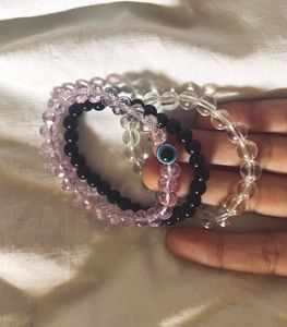 Stack Of Bracelets  Pearl