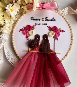 Best Friend Embroidery Design