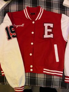 Varsity Jacket - Red &amp; White