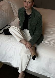 Stylish Green Corduroy Jacket