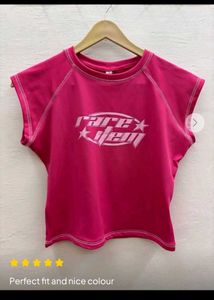 Y2K Inspired Graphic Crop Top