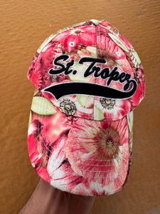 Floral Print Baseball Cap