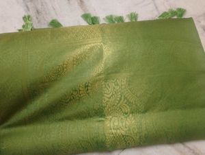 Beautiful Green Silk Saree