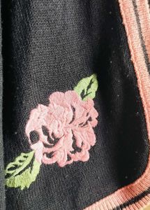 Charming Embroidered Cardigan