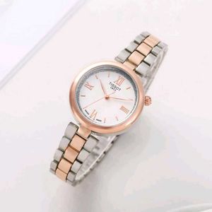 Elegant Two-Tone Tissot Watch