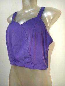 Stylish Lavender Crop Top 36"-38"
