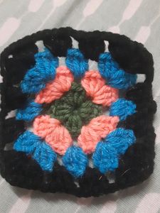 Granny Squre Crochet Piece