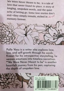 We Were Never Meant to Be Novel