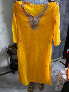 kurta yellow