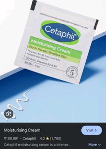 Cetaphil Moisturising Cream Samples