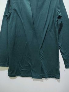 Entease Dark green coverup or shrug