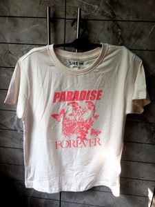 SHEIN BRANDED PRINTED TSHIRT