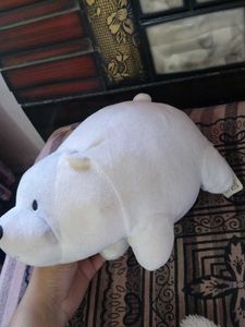 Cute White Polar Bear Plush Toy
