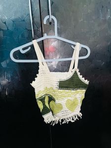 Boho Crochet Crop Top
