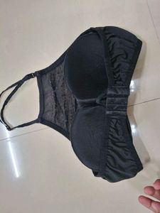 Sparkling Black Bra