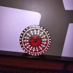 Warli Painted Plate