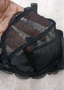 Black Lace Bra 34D