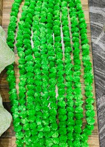 artificial fluffy marigold garland