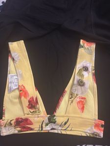 H&amp;M Floral Print Bralette Top
