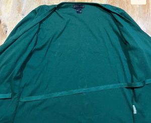 Emerald Green Wrap Top