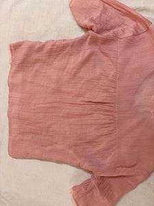 Beautiful Pink Embroidered Kurta