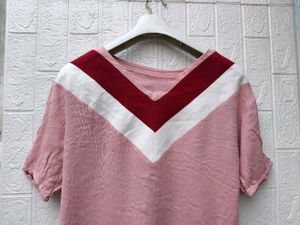 New with tag Pink V-Neck Casual Top