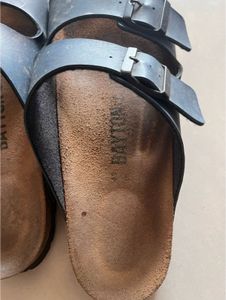 Blue Double Strap Sandals