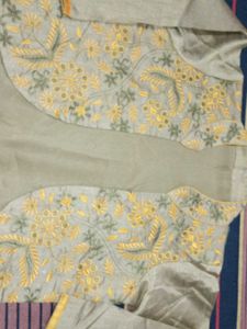 festive wear golden embroidered kurti jacket/shrug