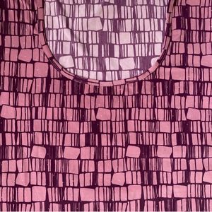 Patterned Short Sleeve Top
