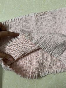 Smocked Pink Tube Top
