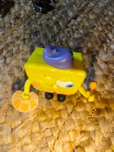 Spongebob Figure with Art Palette
