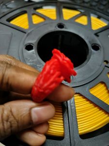 Unique Red Rose Ring