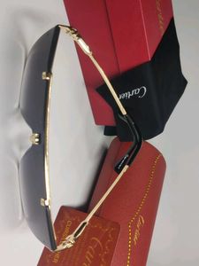 Designer Shield Sunglasses by Cartier