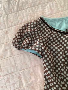 Chic Polka Dot Sheer Dress