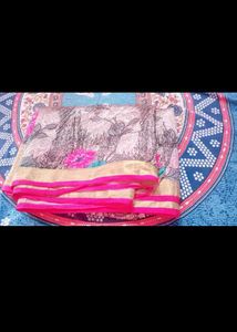 Elegant Floral Print Saree