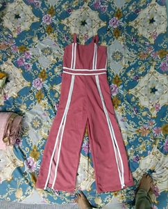 Stylish Pink Jumpsuit