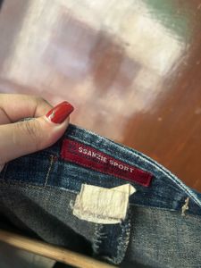 Vintage Suzans Denim Midi Skirt