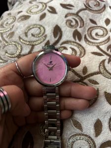 Women Analogue Watch with Chain Strap
