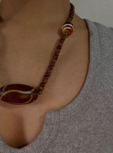 Y2K Boho Beaded Necklace