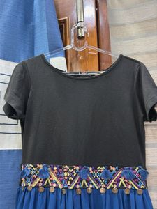 Boho Empire Waist Maxi Dress