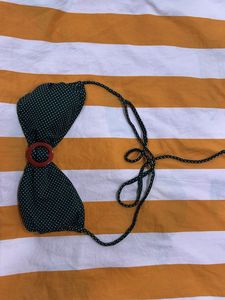 Chic Polka Dot Bikini Top