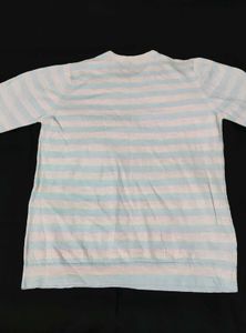 Striped Long Sleeve T-Shirt for Winter Wear