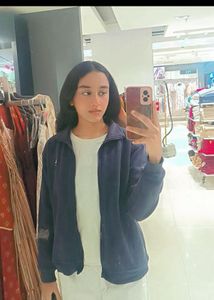 Cream Zip-Up Hoodie (combo)