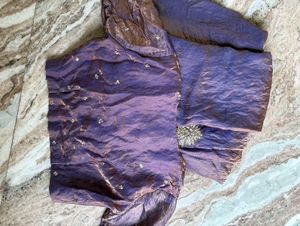 Elegant Silk Saree with Blouse