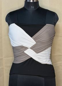 Chic Strapless Ruched Top