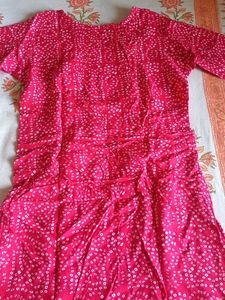 New Bandhani Print Kurta Pant  Set