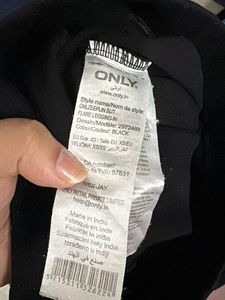 Only xs Black Flare Pants