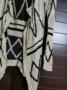 Rue21 Women Striped Open Front Cardigan