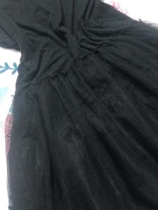 Black Tulle Party Dress