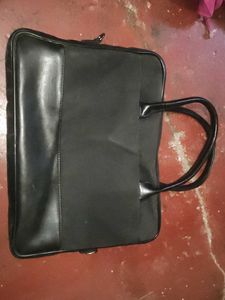Classic Black Laptop Bag